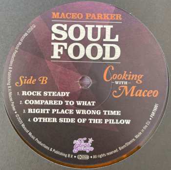 LP Maceo Parker: Soul Food: Cooking With Maceo LTD | CLR