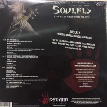 2LP Soulfly: Live At Dynamo Open Air 1998