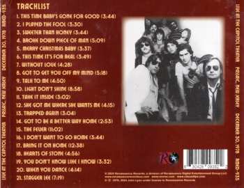 3LP Southside Johnny & The Asbury Jukes: Live At The Capitol Theater - December 30, 1978 CLR