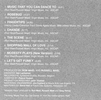 CD Sparks: The Best Of Sparks (Music That You Can Dance To)