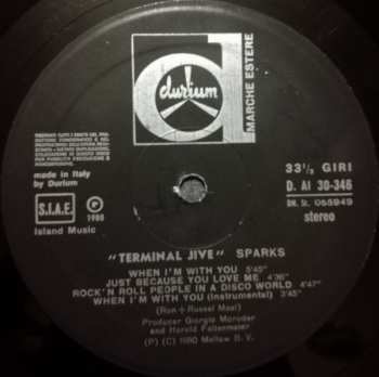 LP Sparks: Terminal Jive