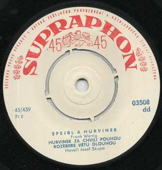 SP Spejbl & Hurvínek: Hurvínek Za Chvíli Pouhou Rozebere Větu Dlouhou / Užovky