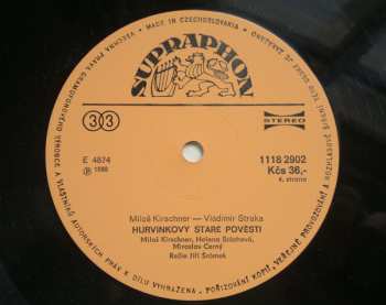 2LP Spejbl & Hurvínek: Hurvínkovy Staré Pověsti (2xLP)