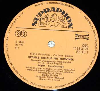 LP Spejbl & Hurvínek: Spejbls Urlaub Mit Hurvínek