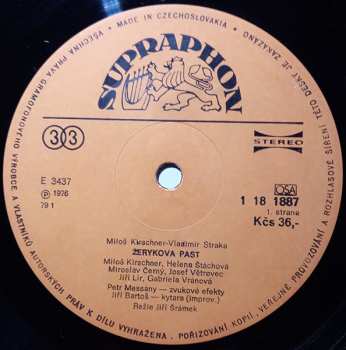 LP Spejbl & Hurvínek: Žerykova Past