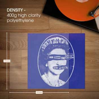 Tontechnik Spincare Density 7 Inch 400g Polythene Outer Vinyl Record Sleeves - 50 Ks