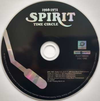 2CD Spirit: Time Circle (1968-1972)