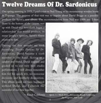 CD Spirit: Twelve Dreams Of Dr. Sardonicus