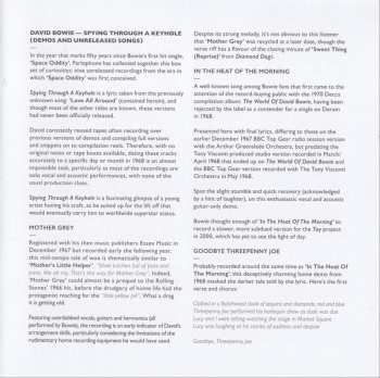 4SP/Box Set David Bowie: Spying Through A Keyhole (Demos And Unreleased Songs)