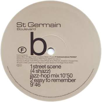 LP St Germain: Boulevard (the Complete Series)