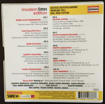 10CD/DVD/Box Set Staatsphilharmonie Rheinland-Pfalz: Modern Times Edition