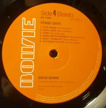 3LP David Bowie: Stage