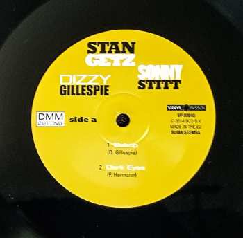 LP Stan Getz: For Musicians Only