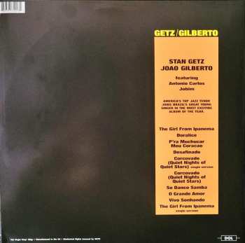 LP João Gilberto: Getz / Gilberto