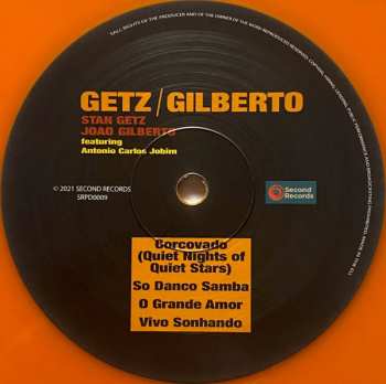 LP João Gilberto: Getz / Gilberto  CLR