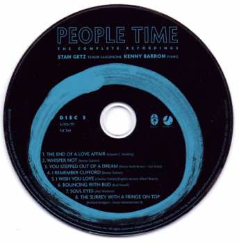 7CD/Box Set Stan Getz: People Time (The Complete Recordings)