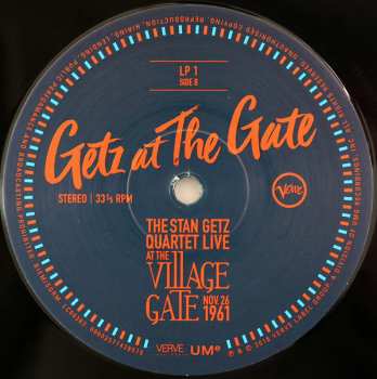 3LP Stan Getz Quartet: Getz At The Gate (Live At The Village Gate, Nov. 26, 1961)