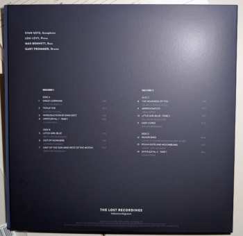 2LP Stan Getz Quartet: Live at Zardi's 1956 vol. I NUM | LTD