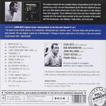 CD Stan Getz Quintet: Interpretations #2 + Interpretations #1