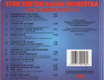 CD Stan Kenton And His Orchestra: Live At The London Hilton 1973, Vol.1