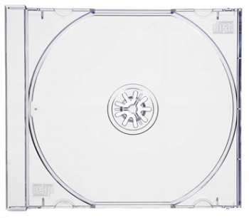 Tontechnik Zásobník na CD Standart průhledný