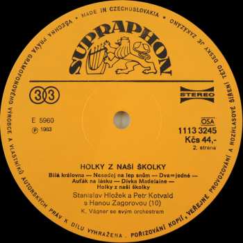 LP Stanislav Hložek & Petr Kotvald: Holky Z Naší Školky