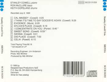 CD Stanley Cowell Trio: Sienna