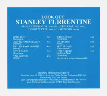 CD Stanley Turrentine: Look Out!