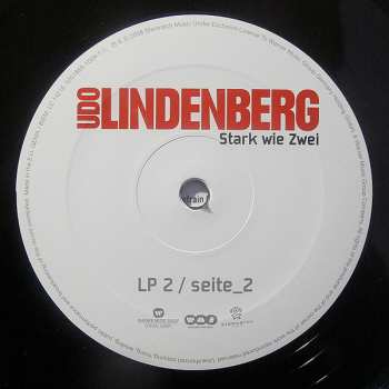 2LP Udo Lindenberg: Stark Wie Zwei