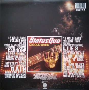 2LP Status Quo: 12 Gold Bars Volume I+I