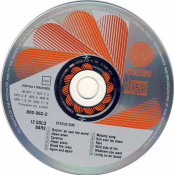 5CD/Box Set Status Quo: 5 Original Albums