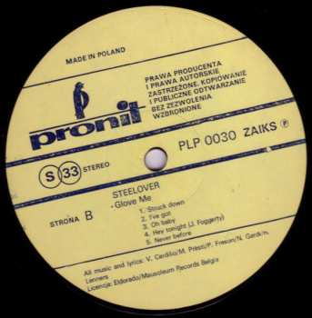 LP Steelover: Glove Me