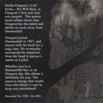 CD Stefan Elmgren's Full Strike: We Will Rise