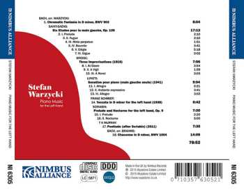 CD Stefan Warzycki: Piano Music For The Left Hand