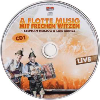 2CD Stephan Herzog: A Flotte Musig Mit Frechen Witzen (Live)