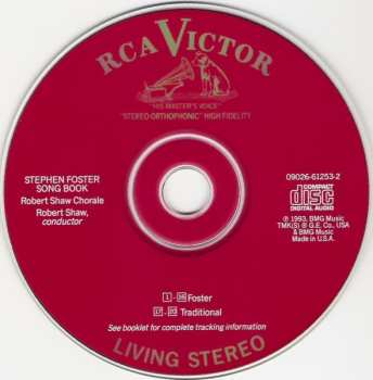 CD The Robert Shaw Chorale: Stephen Foster Song Book