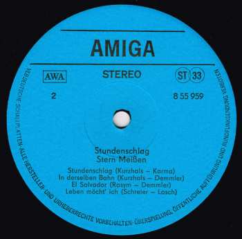 LP Stern Meissen: Stundenschlag