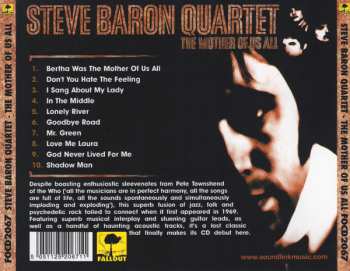 CD Steve Baron Quartet: The Mother Of Us All