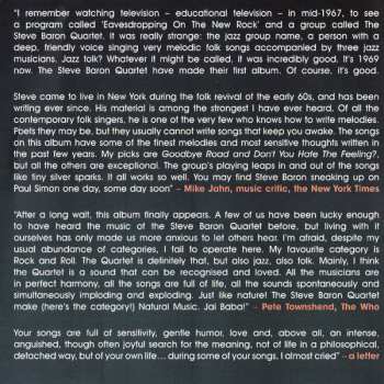 CD Steve Baron Quartet: The Mother Of Us All