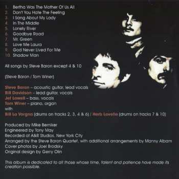 CD Steve Baron Quartet: The Mother Of Us All