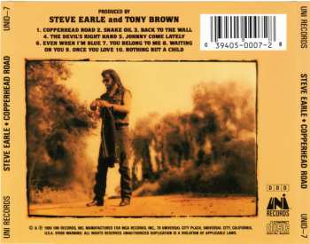 CD Steve Earle: Copperhead Road
