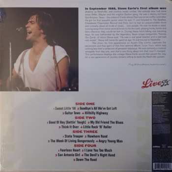 2LP Steve Earle: Live From Austin TX