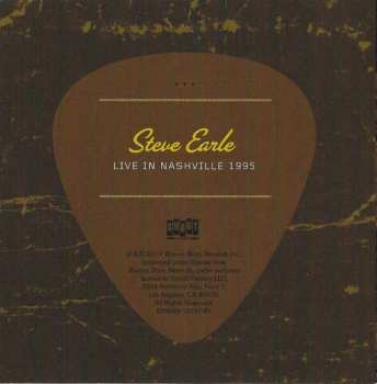 CD Steve Earle: Live In Nashville 1995