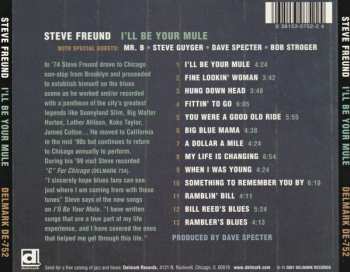 CD Steve Freund: I'll Be Your Mule