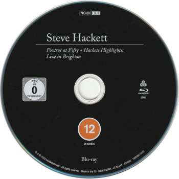 2CD/Blu-ray Steve Hackett: Foxtrot At Fifty + Hackett Highlights: Live In Brighton LTD