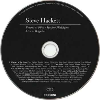 2CD/Blu-ray Steve Hackett: Foxtrot At Fifty + Hackett Highlights: Live In Brighton LTD