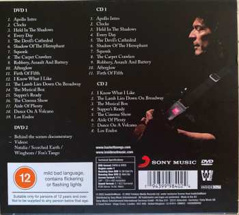 2CD/2DVD Steve Hackett: Genesis Revisited Live: Seconds Out & More LTD