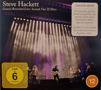 2CD/2DVD Steve Hackett: Genesis Revisited Live: Seconds Out & More LTD