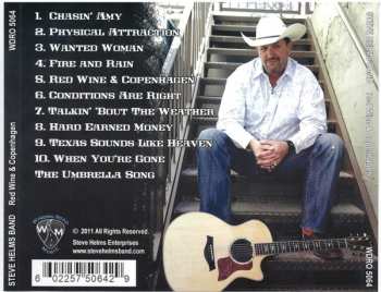 CD Steve Helms Band: Red Wine & Copenhagen