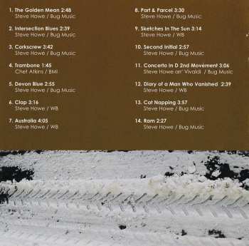 CD Steve Howe: Motif, Volume 1